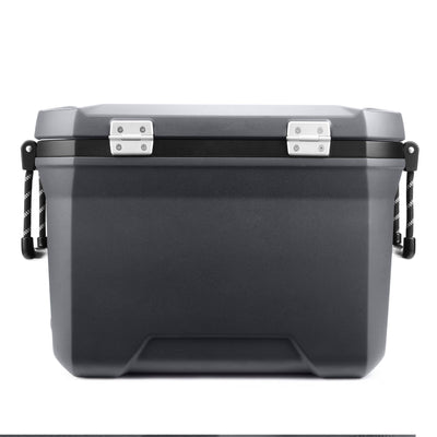 Coleman Convoy Series 55 Quart Cooler with Reflective Rope Handles, Dark Storm