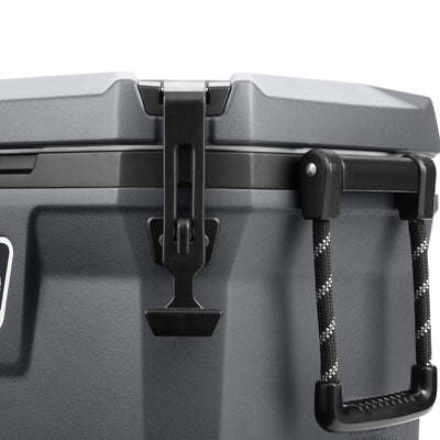 Coleman Convoy Series 55 Quart Cooler with Reflective Rope Handles, Dark Storm