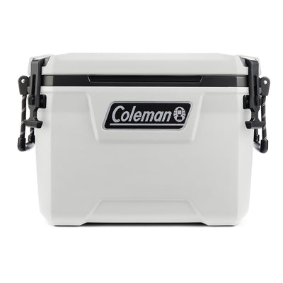 Coleman Convoy Series 55qt Cooler w/Reflective Rope Handles, White (Open Box) - VMInnovations
