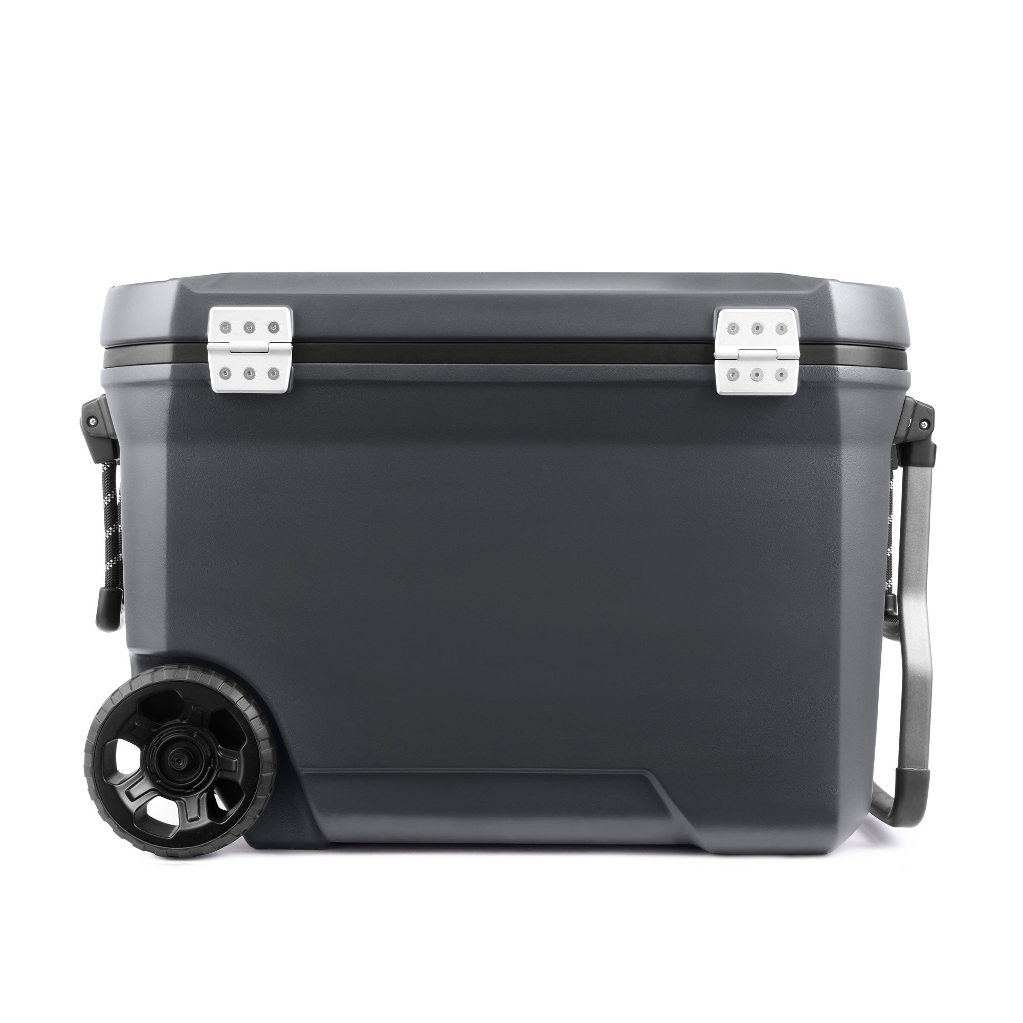 Coleman Series 65 Qt Cooler with Wheels & Metal Handle, Dark Storm (Open Box) - VMInnovations