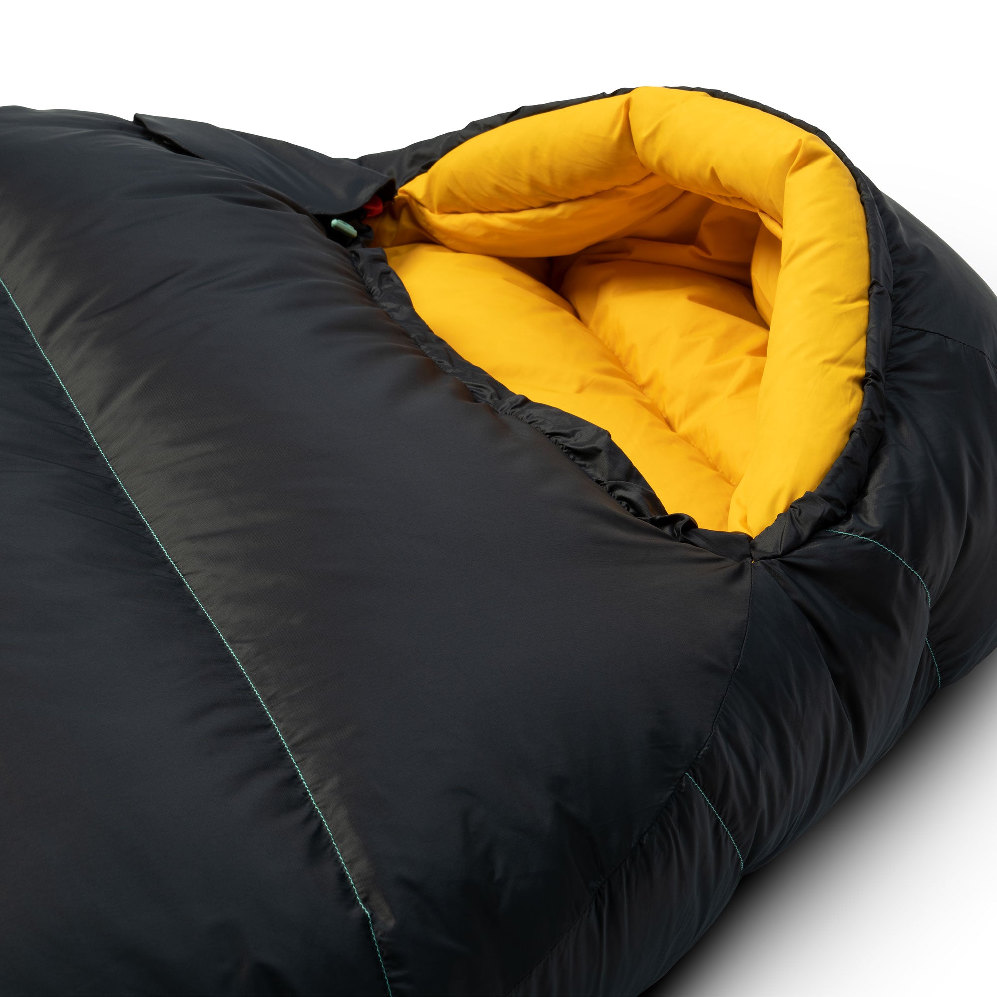 Coleman PEAK1 20 Degrees Fahrenheit 1 Person Nylon Mummy Sleeping Bag, Black