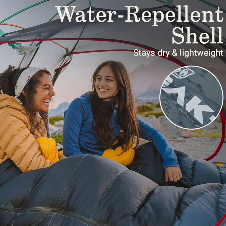 Coleman PEAK1 0 Fahrenheit 1 Person Nylon Mummy Sleeping Bag, Black (Open Box)