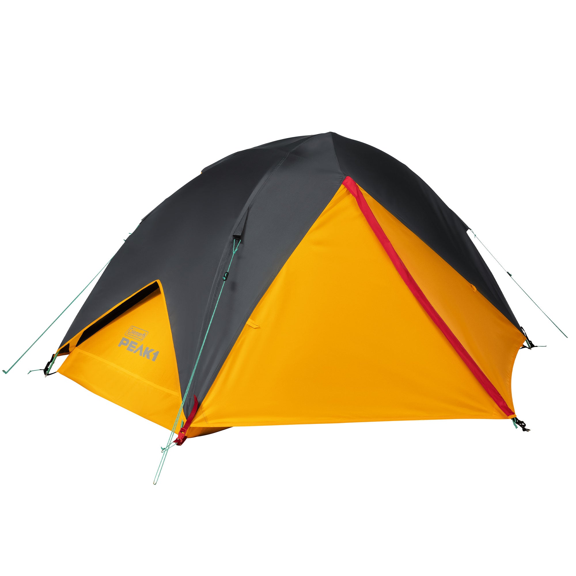 Coleman PEAK1 Premium 1 Person Backpacking Tent w/Waterproof Fabric & Wide Door