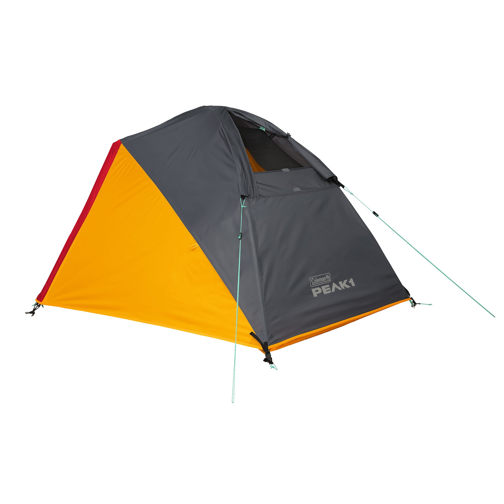Coleman PEAK1 Premium 1 Person Backpacking Tent w/Waterproof Fabric & Wide Door