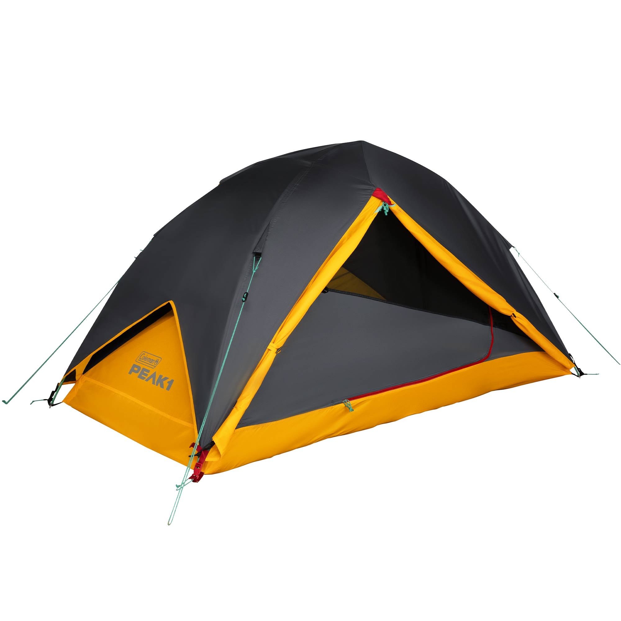 Coleman PEAK1 Premium 2 Person Backpacking Tent w/Waterproof Fabric & Wide Door