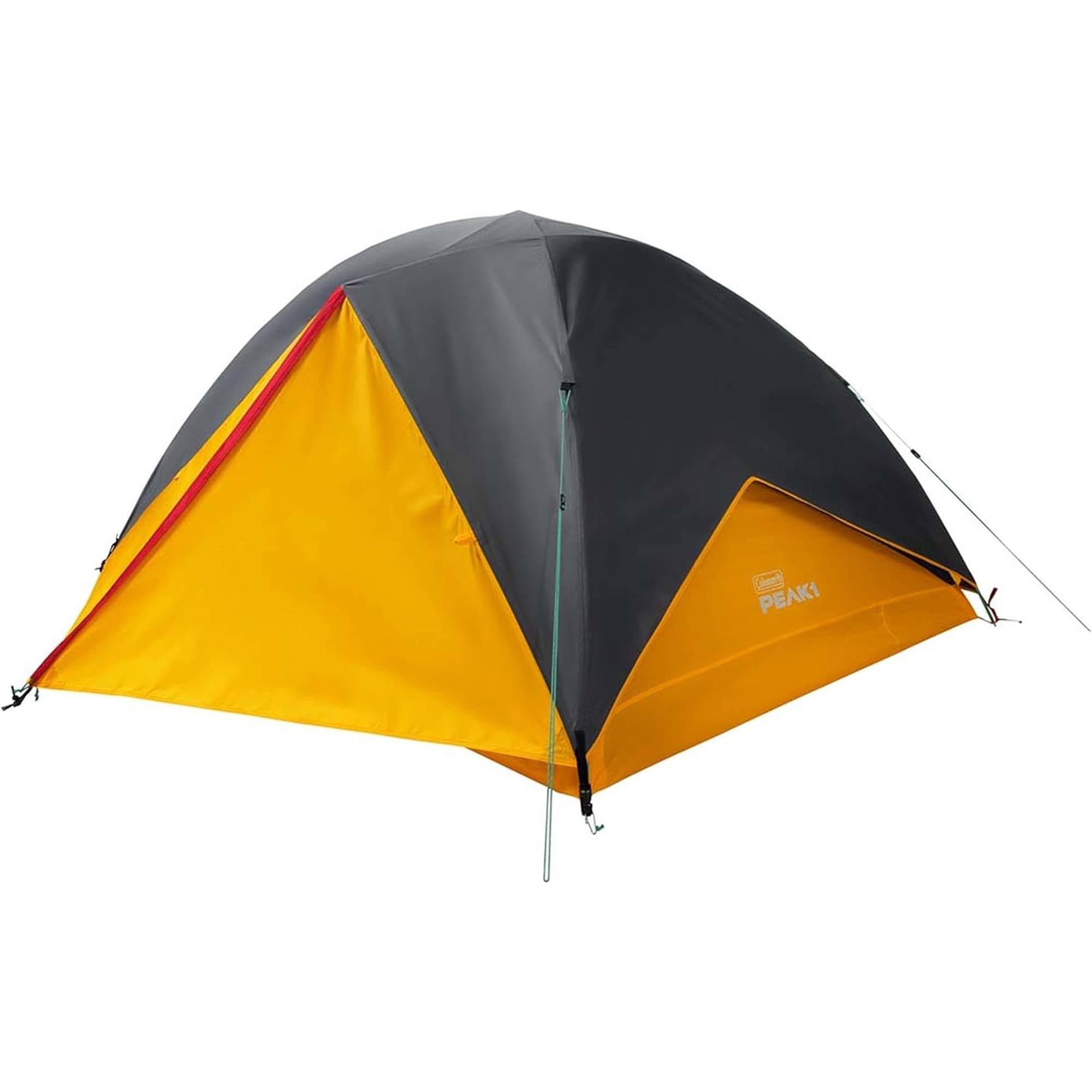 Coleman PEAK1 Premium 3 Person Backpacking Tent w/Waterproof Fabric & Wide Door
