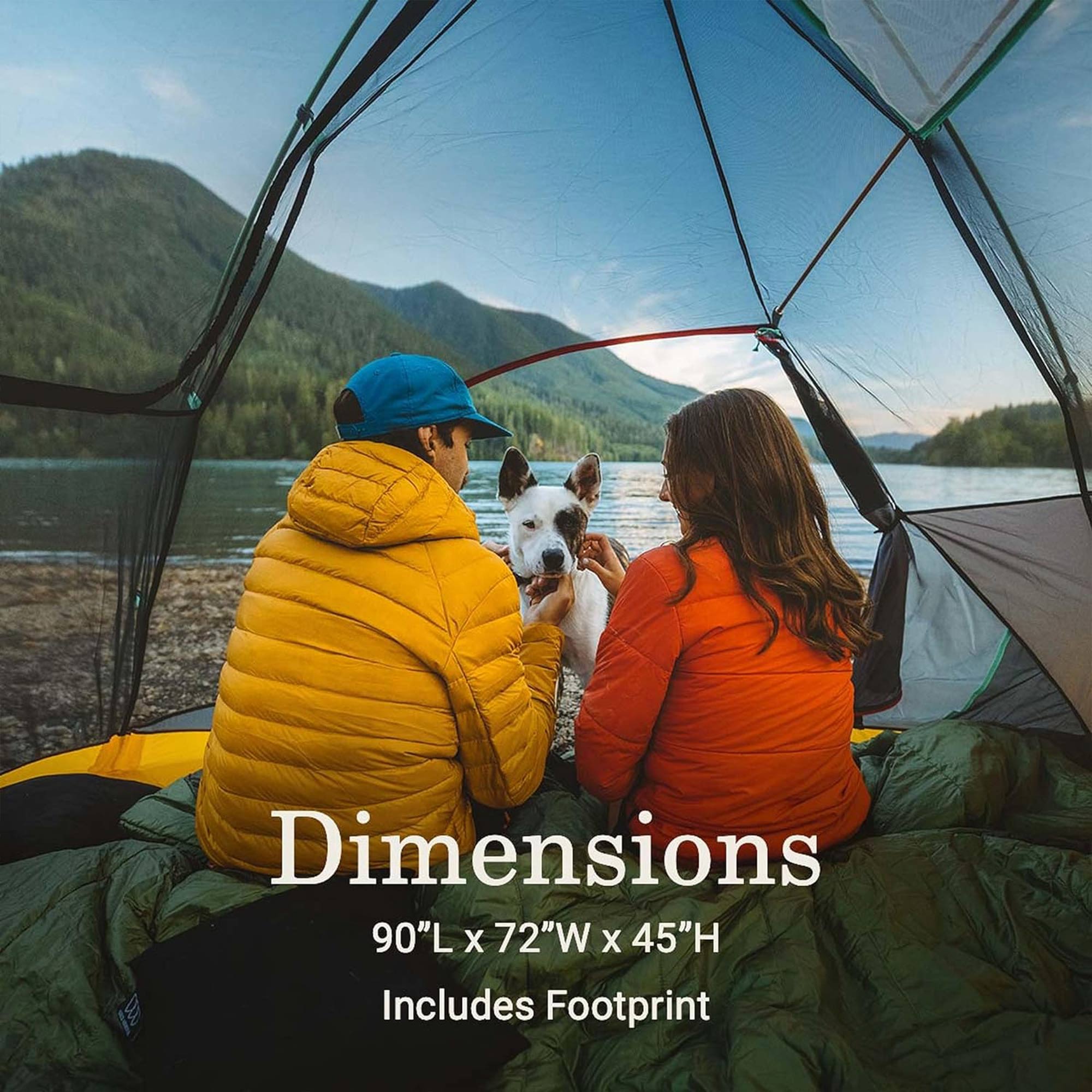 Coleman PEAK1 Premium 3 Person Backpacking Tent w/Waterproof Fabric & Wide Door