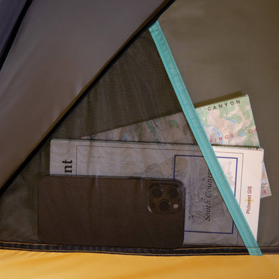 Coleman PEAK1 Premium 3 Person Backpacking Tent w/Waterproof Fabric & Wide Door