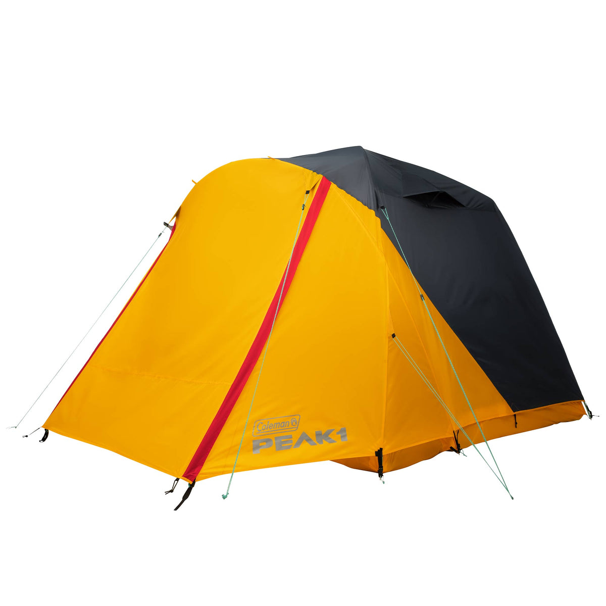 Coleman PEAK1 Premium 4 Person Backpacking Tent w/Waterproof Fabric & Wide Door