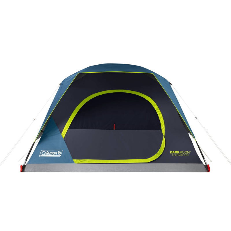 Coleman Skydome 4 Person Camping Tent w/Dark Room Technology, Multicolor (Used)