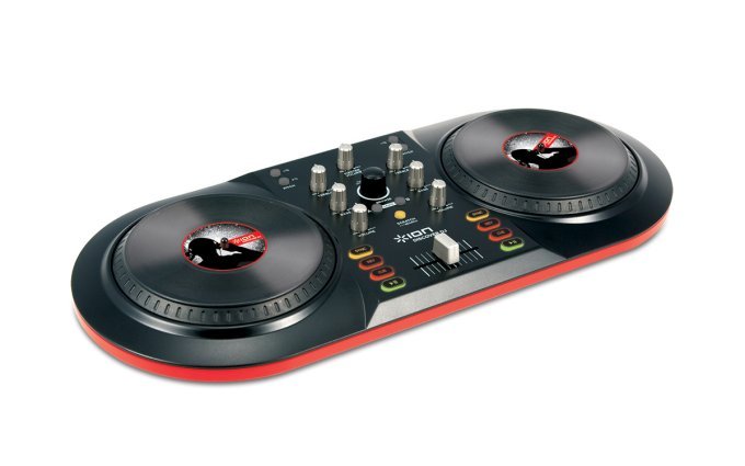 ION AUDIO iCUE3 DISCOVER DJ USB Turntable Computer Syst