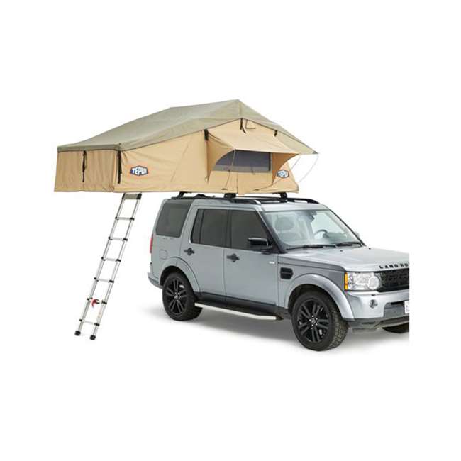 Tepui Tents Explorer Series Autana XL 4 Person Car Camp Rooftop Tent, Sky Tan