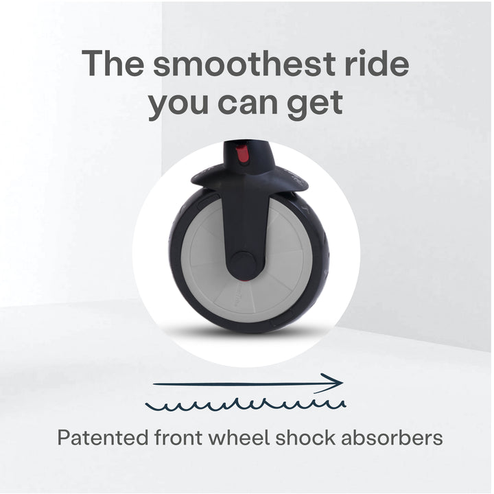 smarTrike 6 in 1 Pushchair Stroller & Tricycle for 6-36 Months, Black(For Parts) - VMInnovations
