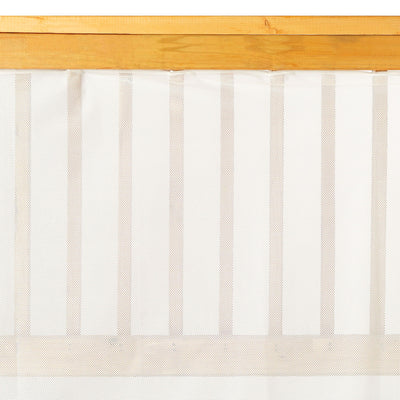 KidCo 15in Stretchy See-Through Mesh Protective Railing Guard, White (Open Box) - VMInnovations