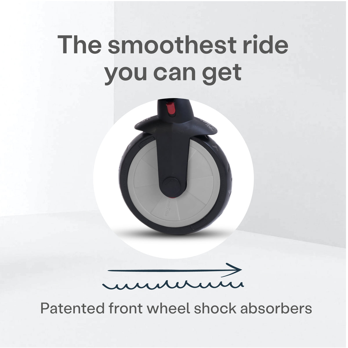 smarTrike STR7 6 in 1 Pushchair Stroller and Tricycle for 6-36 Months, Black - VMInnovations