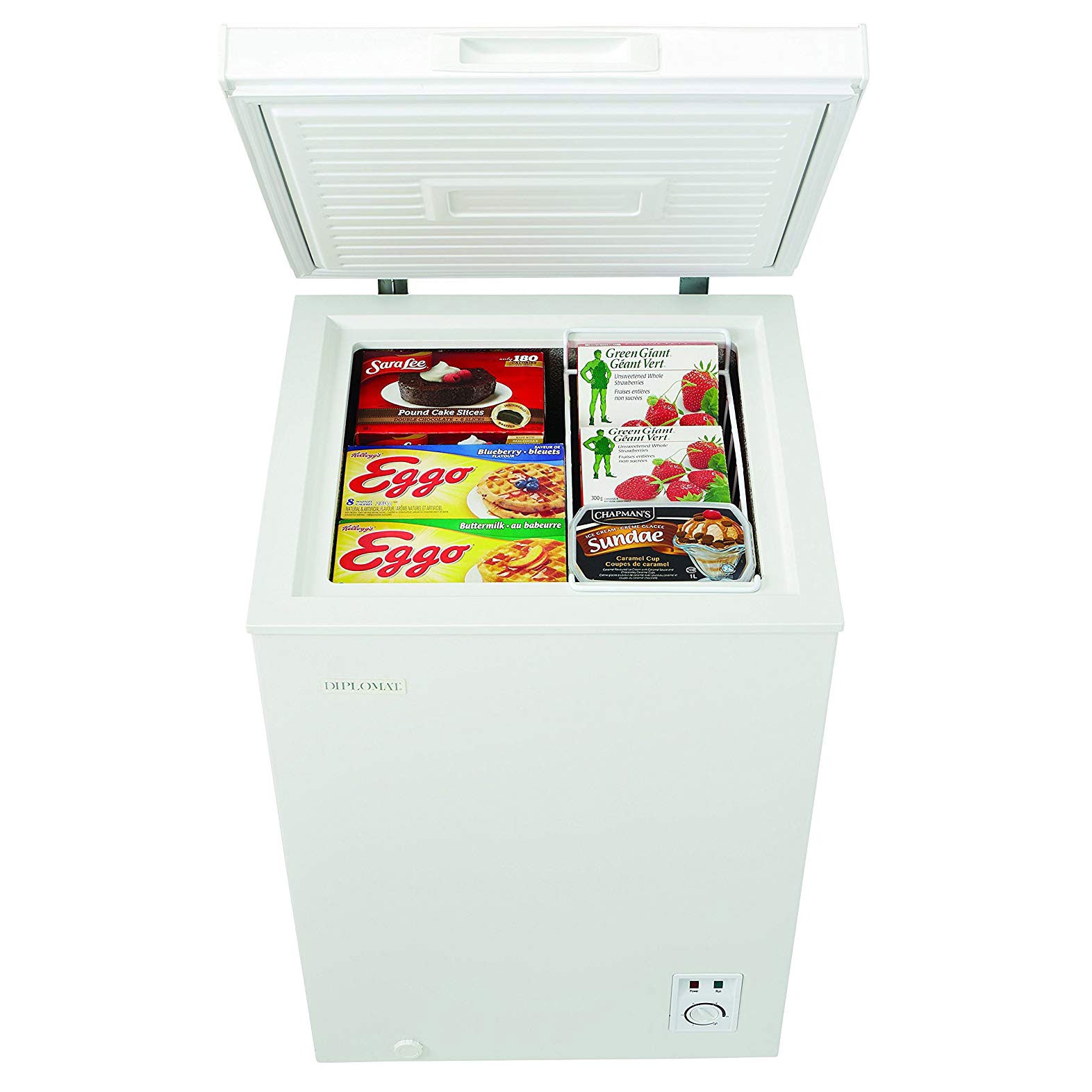 Danby 3.5 Cubic Feet Chest Freezer with Energy Efficient Foam Insulated Cabinet