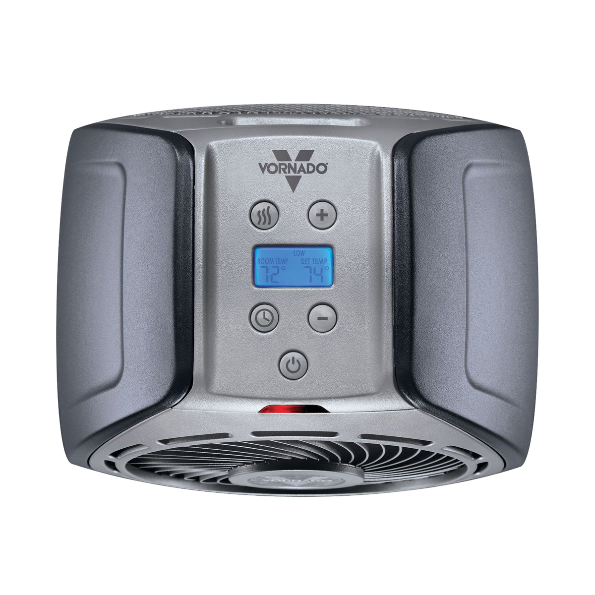 Vornado Whole Room Vortex Space Heater w/ Remote Control Timer, Gray (For Parts)