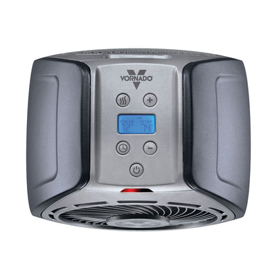 Vornado Whole Room Vortex Space Heater w/ Remote Control Timer, Gray (For Parts)