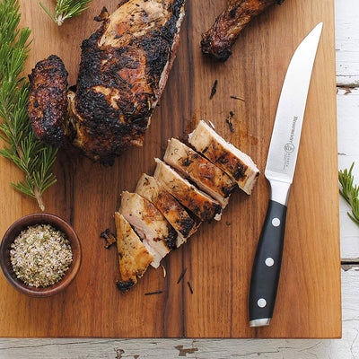 Messermeister Avanta Stainless Fine Edge Steak Knife Set, 4 Piece (Open Box)