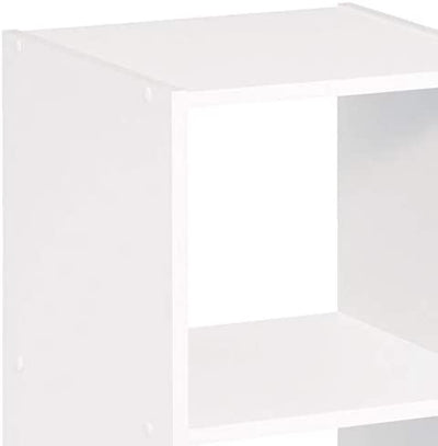 Closetmaid Home Stackable 6-Cube Cubeicals Organizer Storage, White (Open Box)