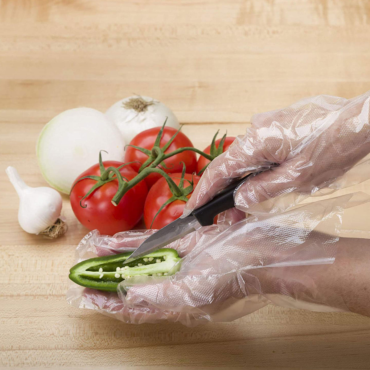 Clean Ones 500 Count Latex Free Disposable Food Safe Gloves, One Size (2 Pack) - VMInnovations