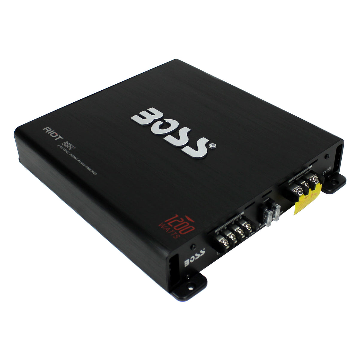 BOSS Audio R6002 1200W 2-Channel MOSFET Car Audio Amplifier Amp+Remote (4 Pack)