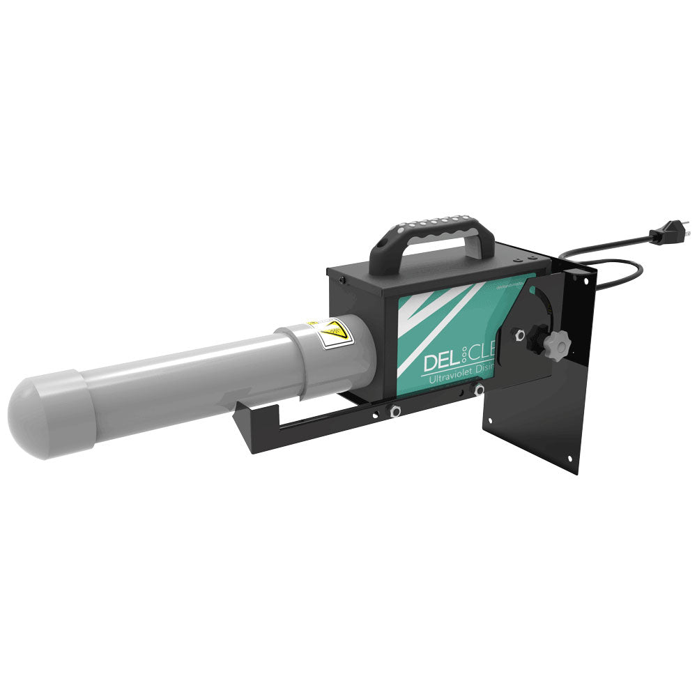 DEL Clean UV Disinfector 28" Germicidal UV Wand Light w/ Wand Stationary Stand - VMInnovations