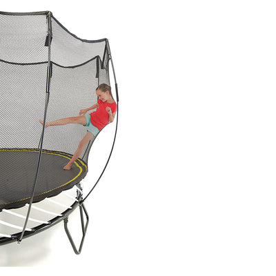 Springfree Trampoline Kids Oval 8 x 11Ft Trampoline & FlexrStep V2 Safety Ladder - VMInnovations