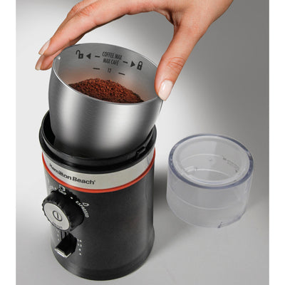 Hamilton Beach FlexBrew Pot Coffee Maker w/ Electric Coffee Bean Grinder