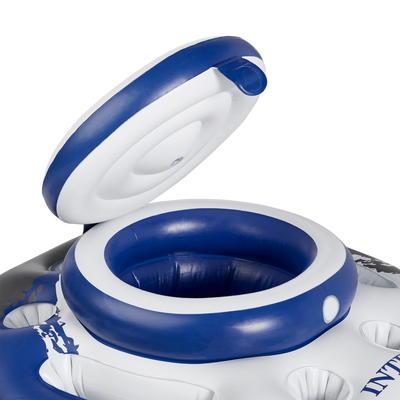 Intex Electric Air Pump with 3 Nozzles w/ Intex Inflatable Beverage Cooler