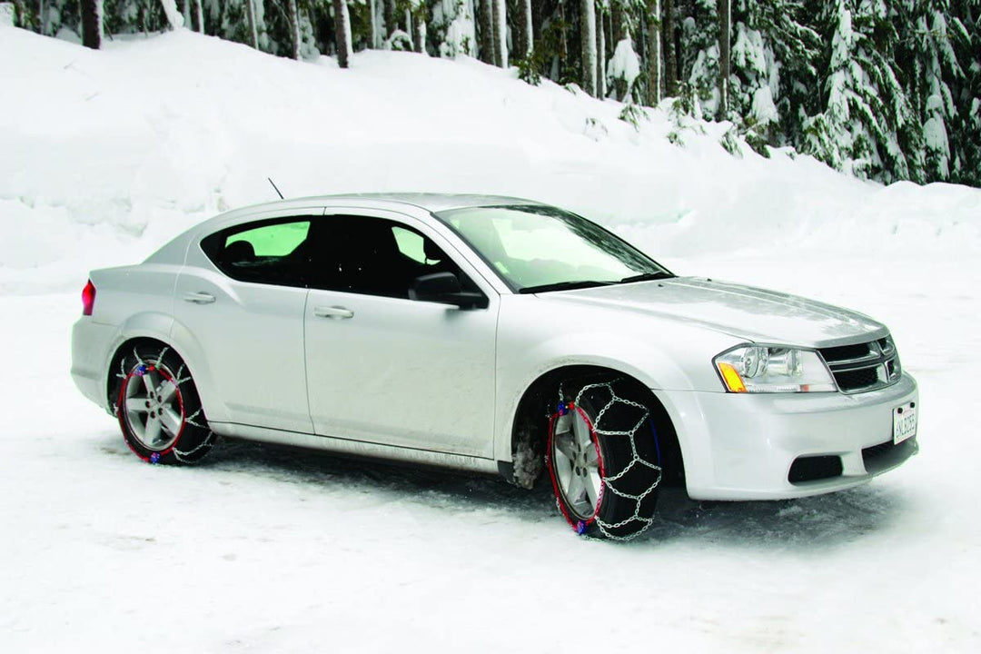 Auto-Trac 154505 Series 1500 Pickup Vehicle Car Traction Snow Tire Chains, Pair - VMInnovations