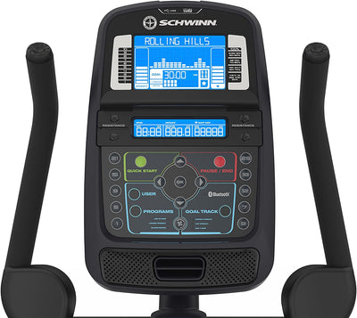 Schwinn Fitness 170 Home Workout Stationary Upright Exercise Bike w/ LCD Display