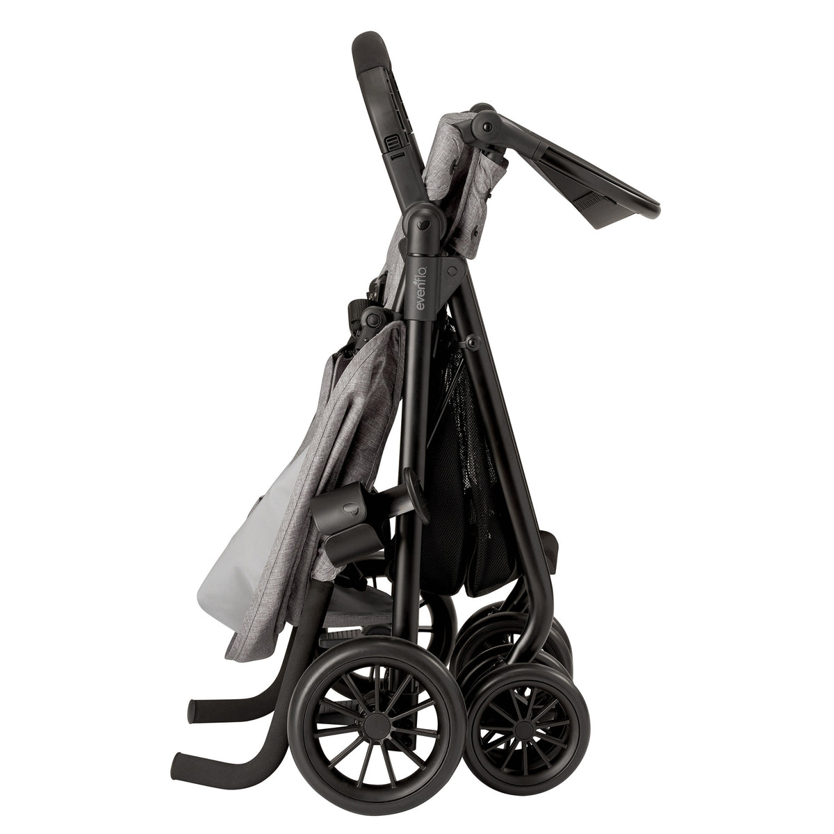Evenflo Versatile Sibby Travel System w/LiteMax 35 Infant Car Seat, Mineral Gray