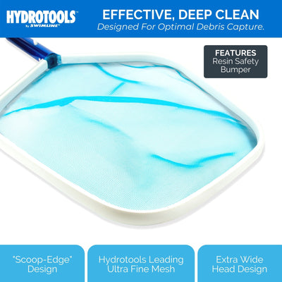 Swimline Hydrotools 8028 Premium Aluminum Standard Pool Leaf Skimmer (Open Box)