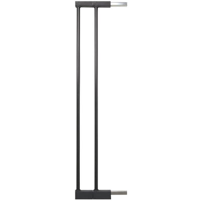 BabyDan Premier Extend-A-Gate 2" x 2.8" Metal Baby/Pet Gate Extension Kit, Black