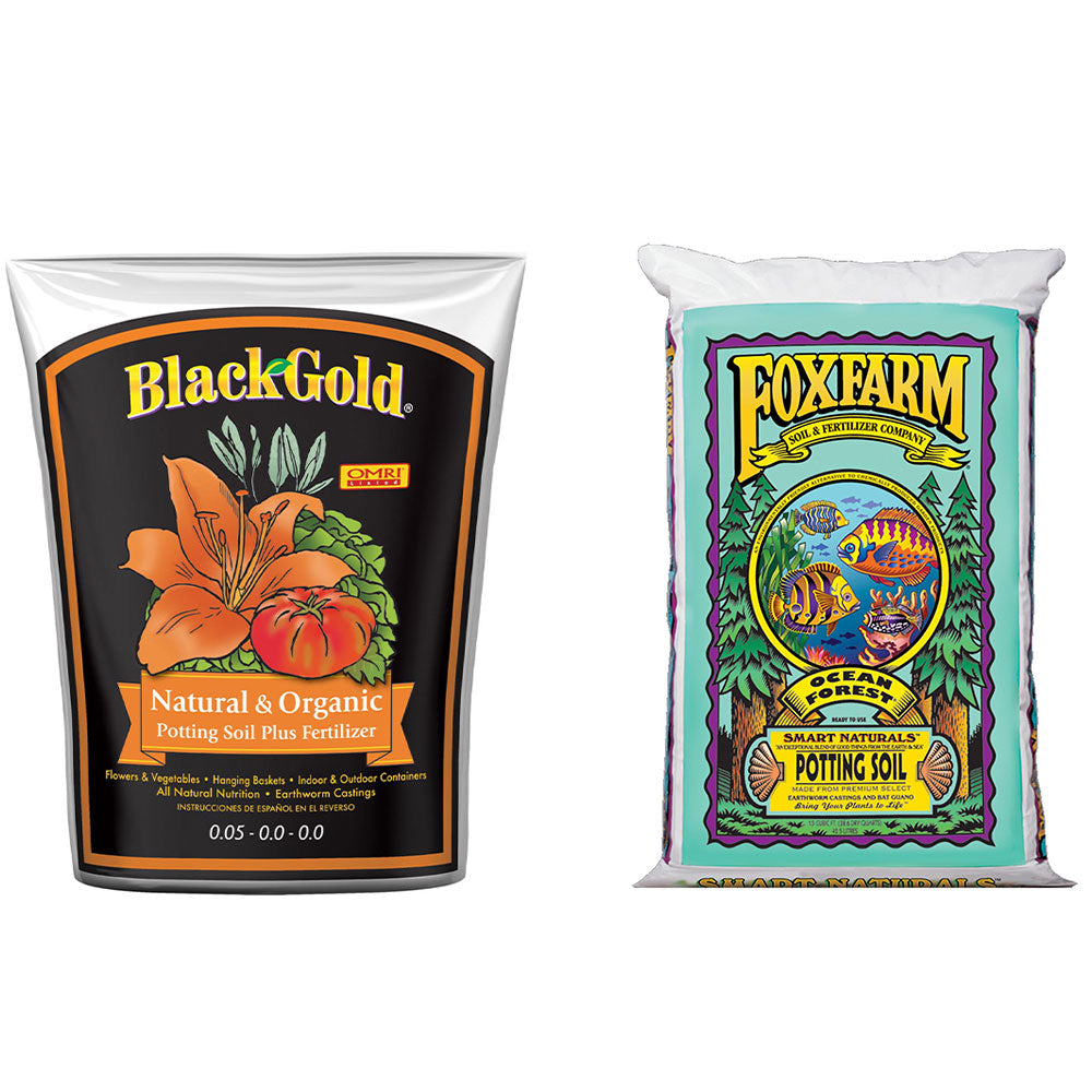 FoxFarm Garden Potting Soil Mix w/ Natural & Organic Potting Soil + Fertilizer