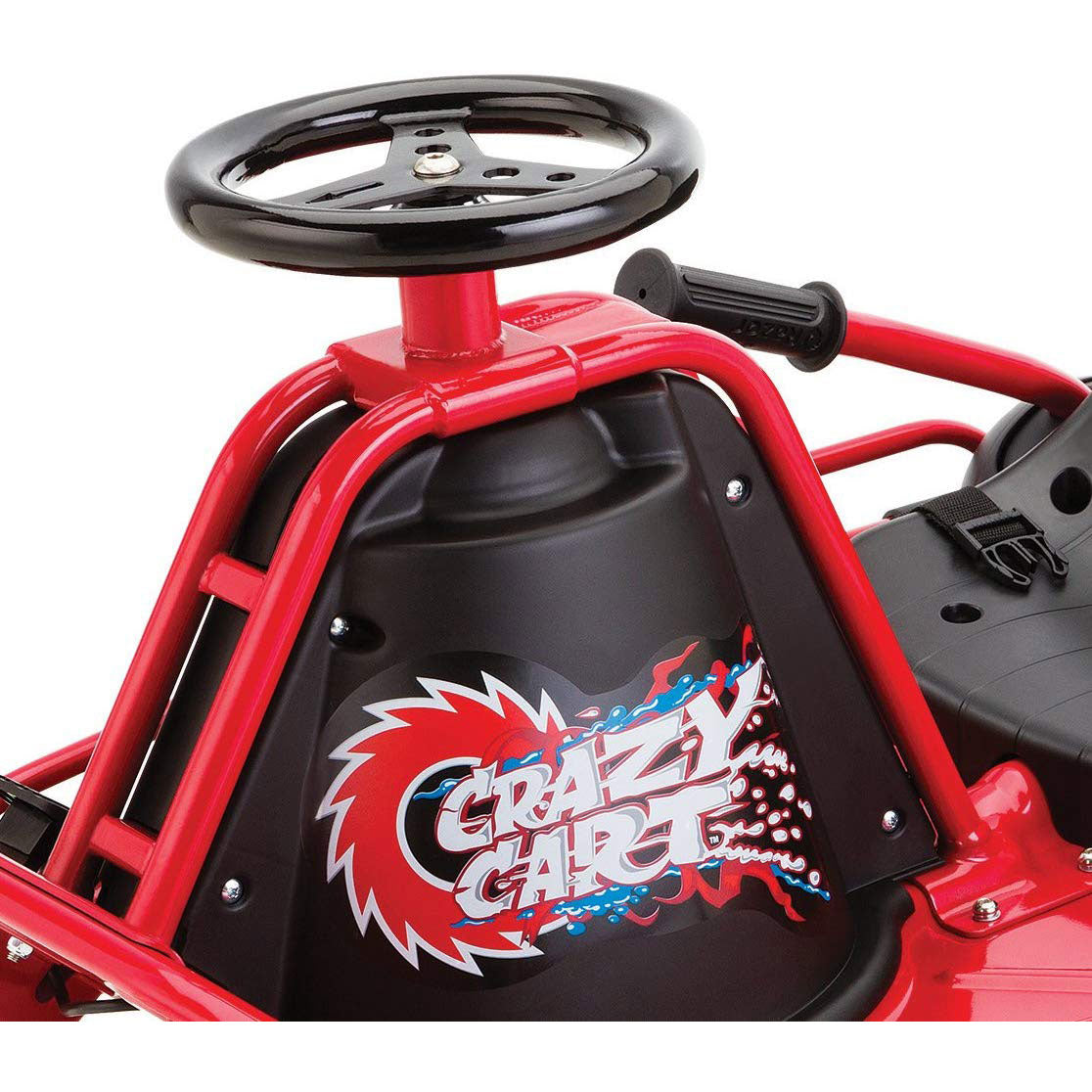 Razor Crazy Cart Electric 360 Spinning Drifting Kids Outdoor Go Cart | Open Box