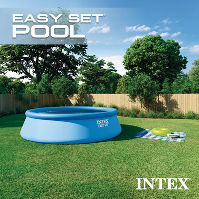 Intex 26165EH 15ft x 42in Easy Set Inflatable Above Ground Swimming Pool w/ Pump