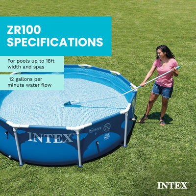Intex Pool & Spa Vacuum ZR100 for PureSpas, Above Ground Pools & Inground Pools
