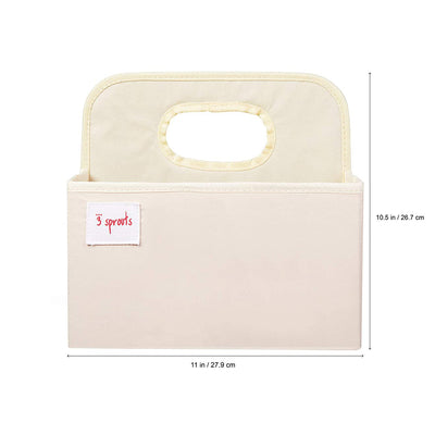 3 Sprouts Storage Toy Bin, Diaper Caddy, & Toy Storage Bag/Play Mat, Hedgehog