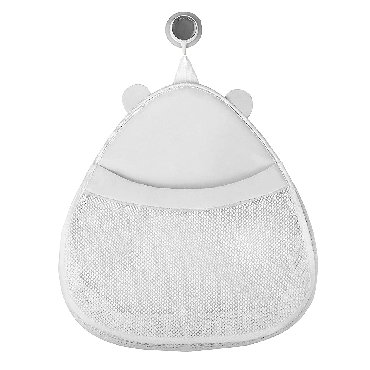 3 Sprouts Baby Hanging Suctioned Cup Bath/Shower Storage Organizer, Polar Bear