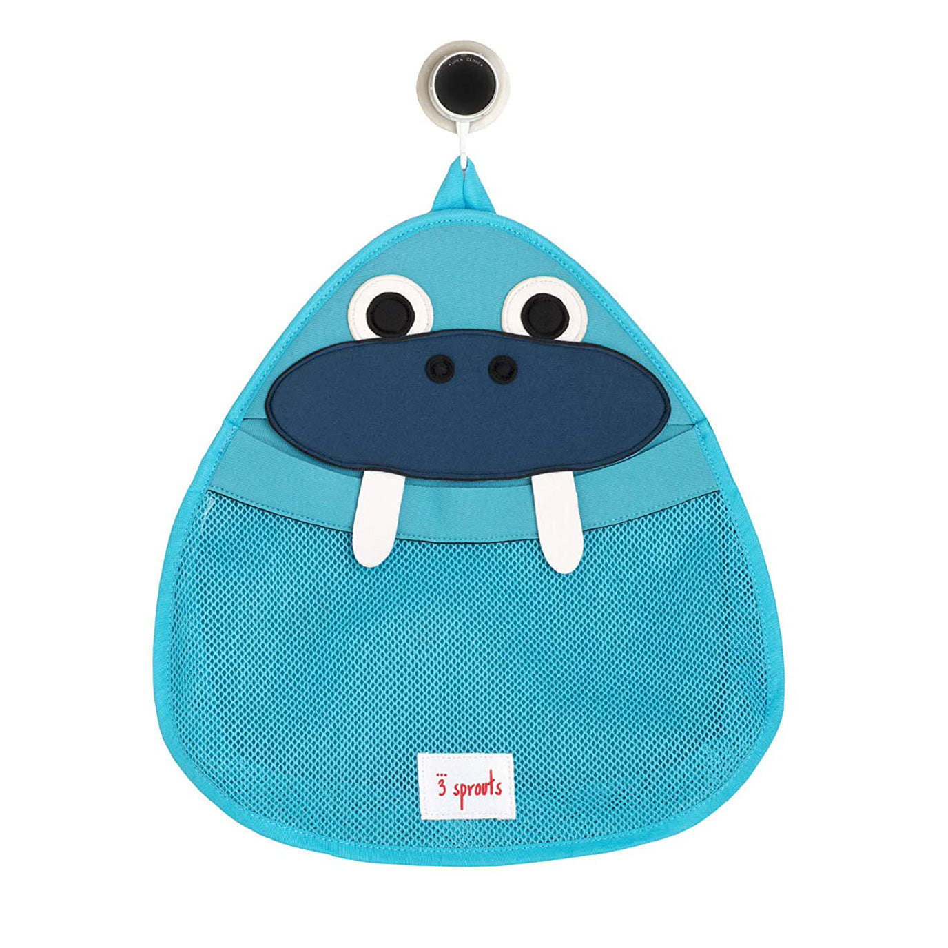 3 Sprouts Hanging Suctioned Cup Bath/Shower Storage Organizer, Walrus (Open Box) - VMInnovations