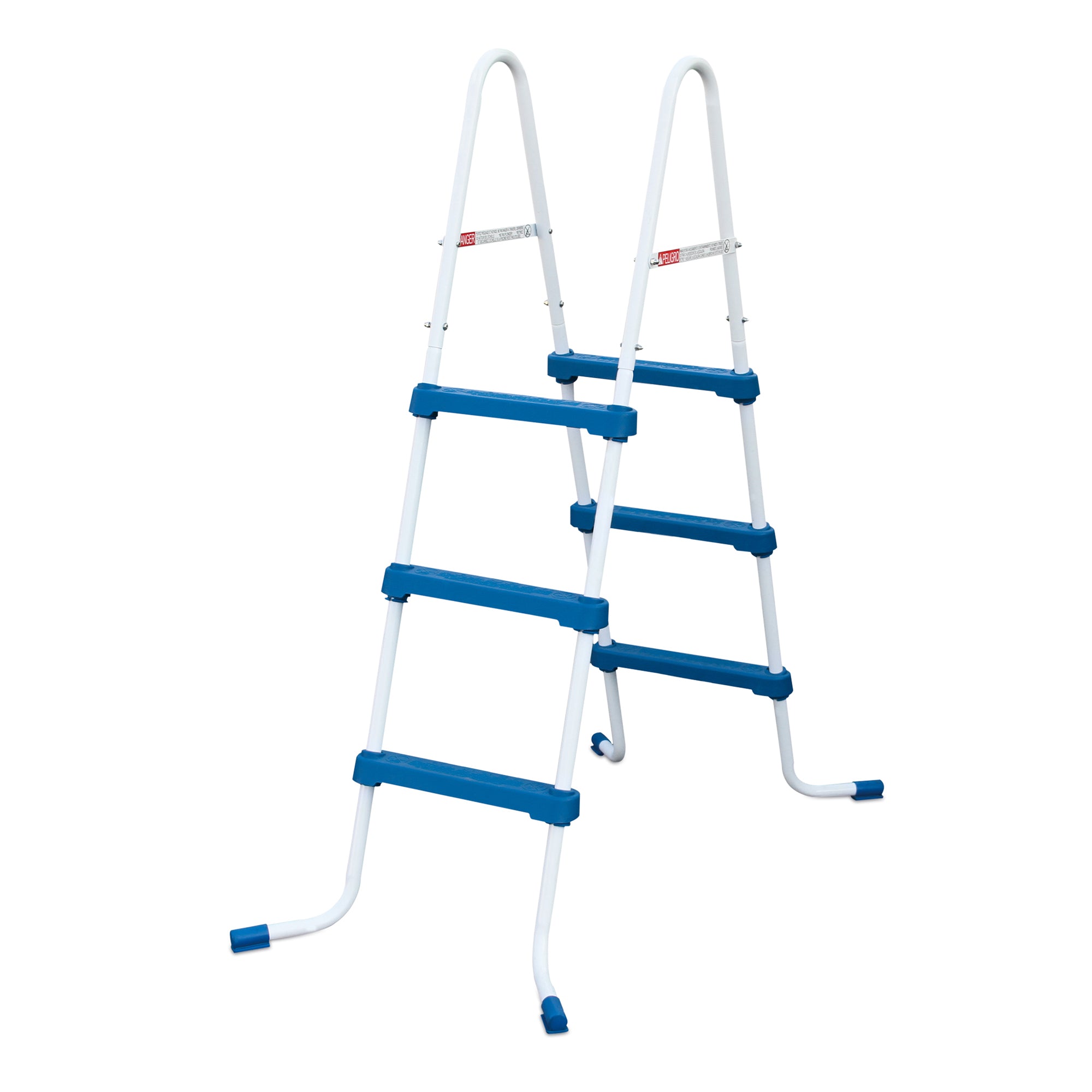 Summer Waves 36 Inch SureStep 3 Step Outdoor Above Ground Pool Ladder (Used) - VMInnovations
