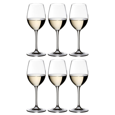 Riedel Vinum Crystal Sauvignon Blanc/Small Dessert White Wine Glass (6 Pack)