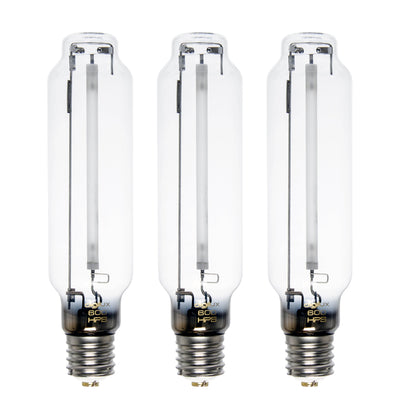 Digilux DX600HPS 600 Watt HPS HID Sodium Digital Ballast Grow Light Bulb, 3 Pack