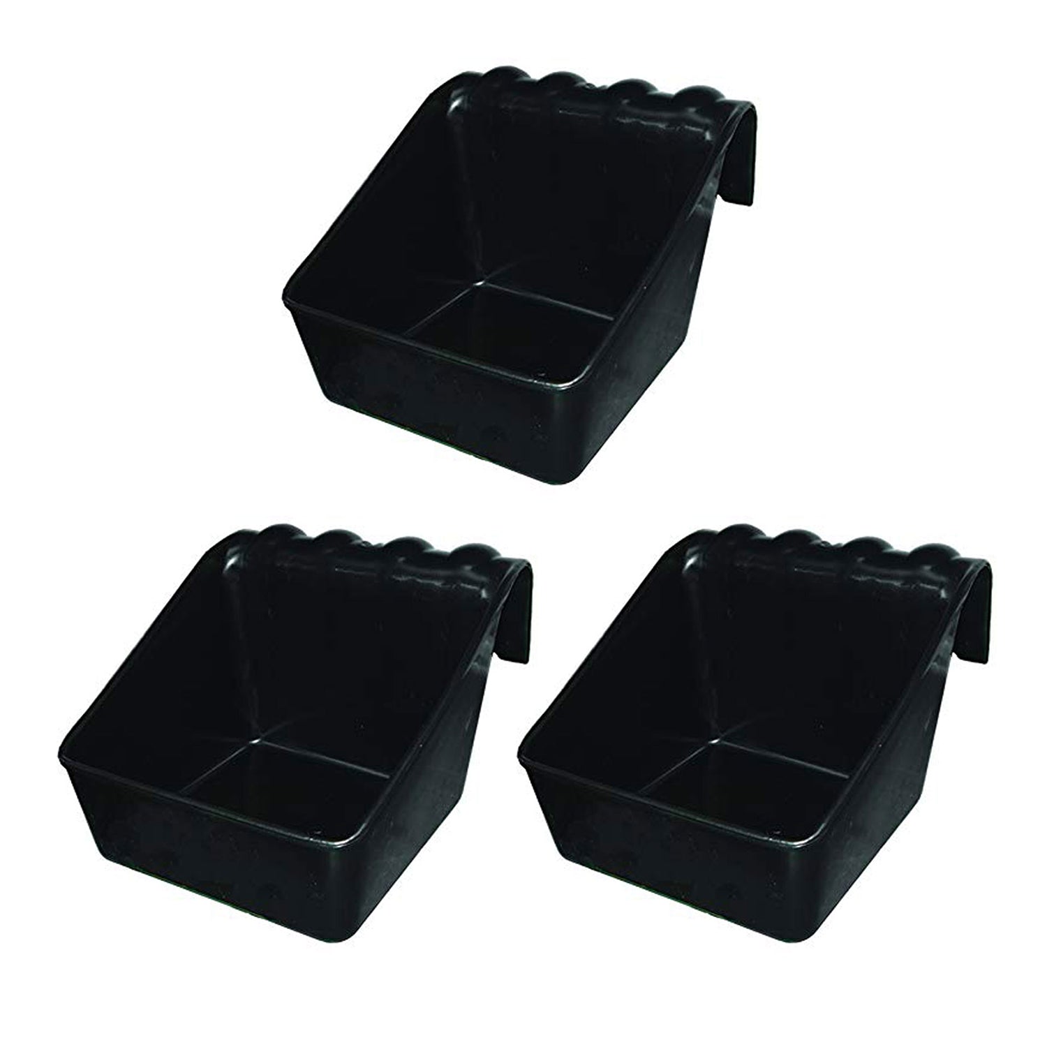 Little Giant 50-Pound Plastic Universal Livestock Block Holder Feeder  (3 Pack)