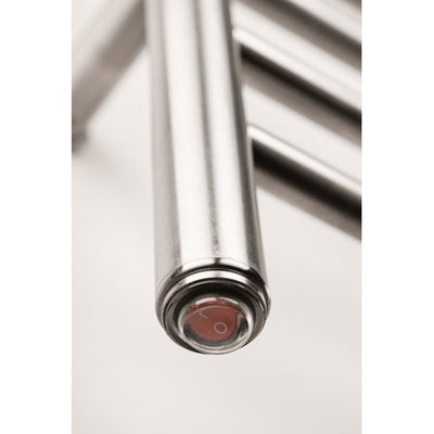 Amba Radiant 10 Bar Straight Heated Towel Warmer, Brushed Finish (Open Box)