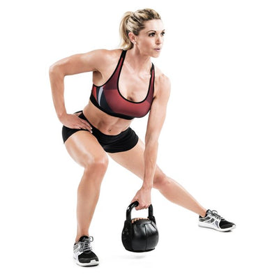 Bionic Body 30 Pound Soft Kettlebell Full Body Strength Training Fitness Weight - VMInnovations
