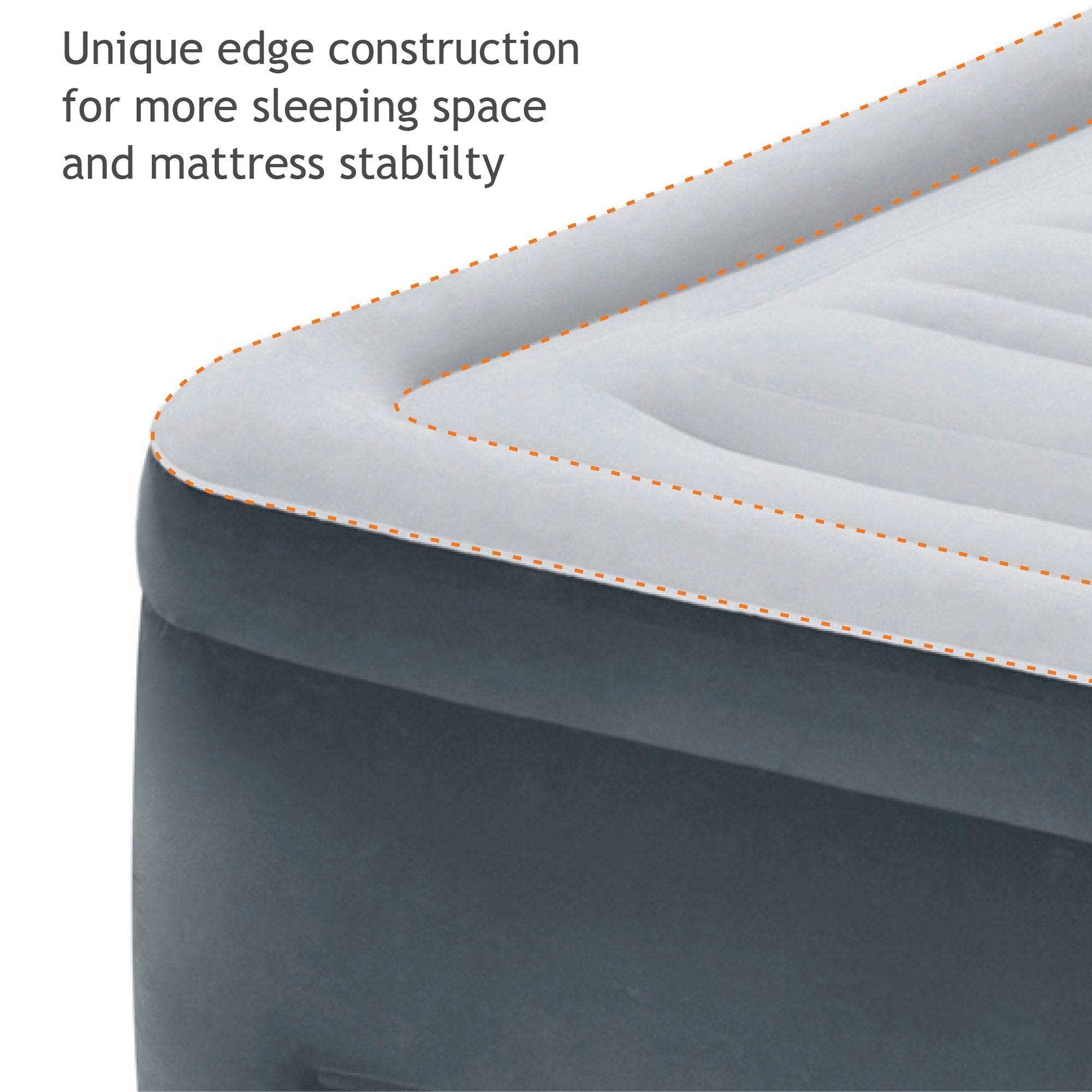 Intex Dura Beam Plus Series Elevated Mattress Airbed with Pump, Queen (5 Pack)