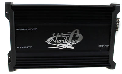 LANZAR 2000W 4 Channel Car Amplifier Power Amp A/B Stereo MOSFET (Refurbished)